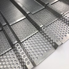 Perforated & Corrugated Metal Cladding - Generic Trapezoidal Form